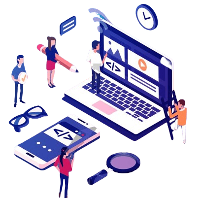 Webfley Solutions banner illustration