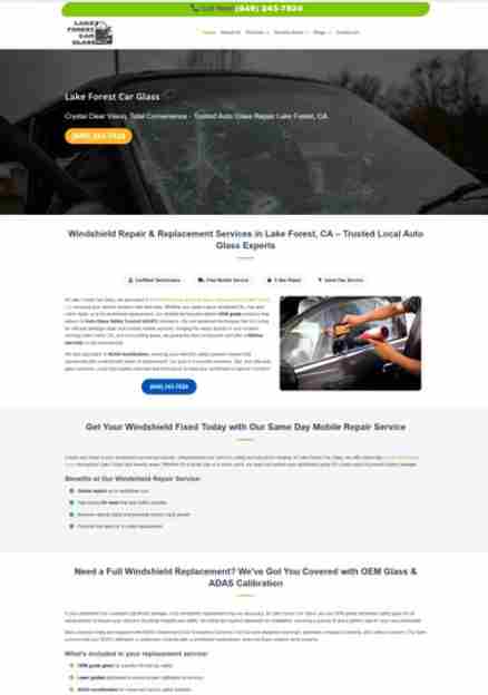 Lake Forest Car Glass project image