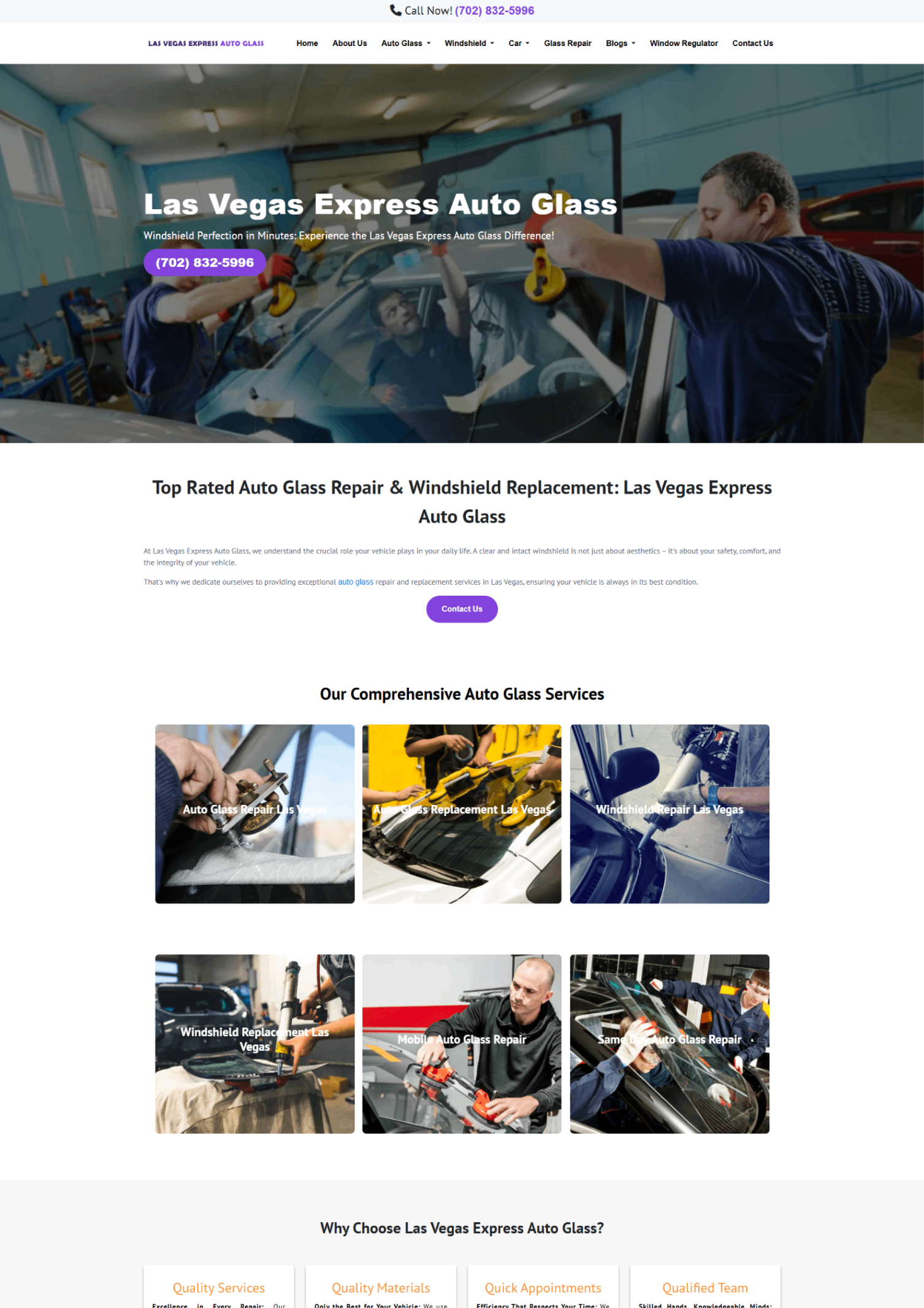 Las Vegas Express Auto Glass project image
