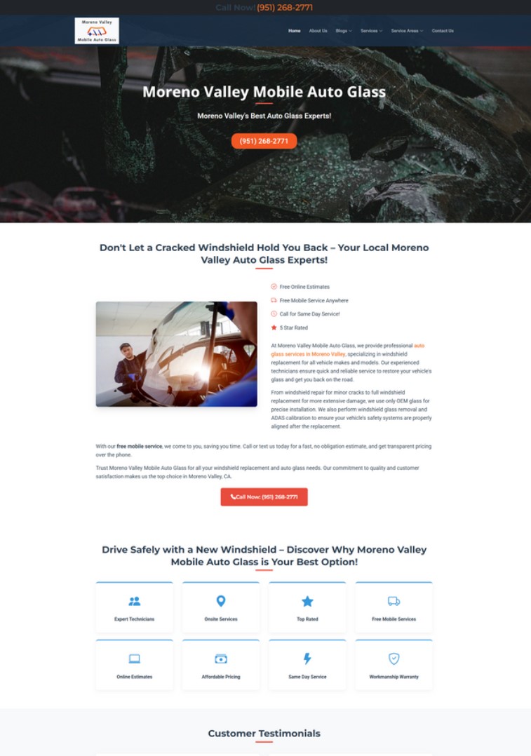 Moreno Valley Mobile Auto Glass project image