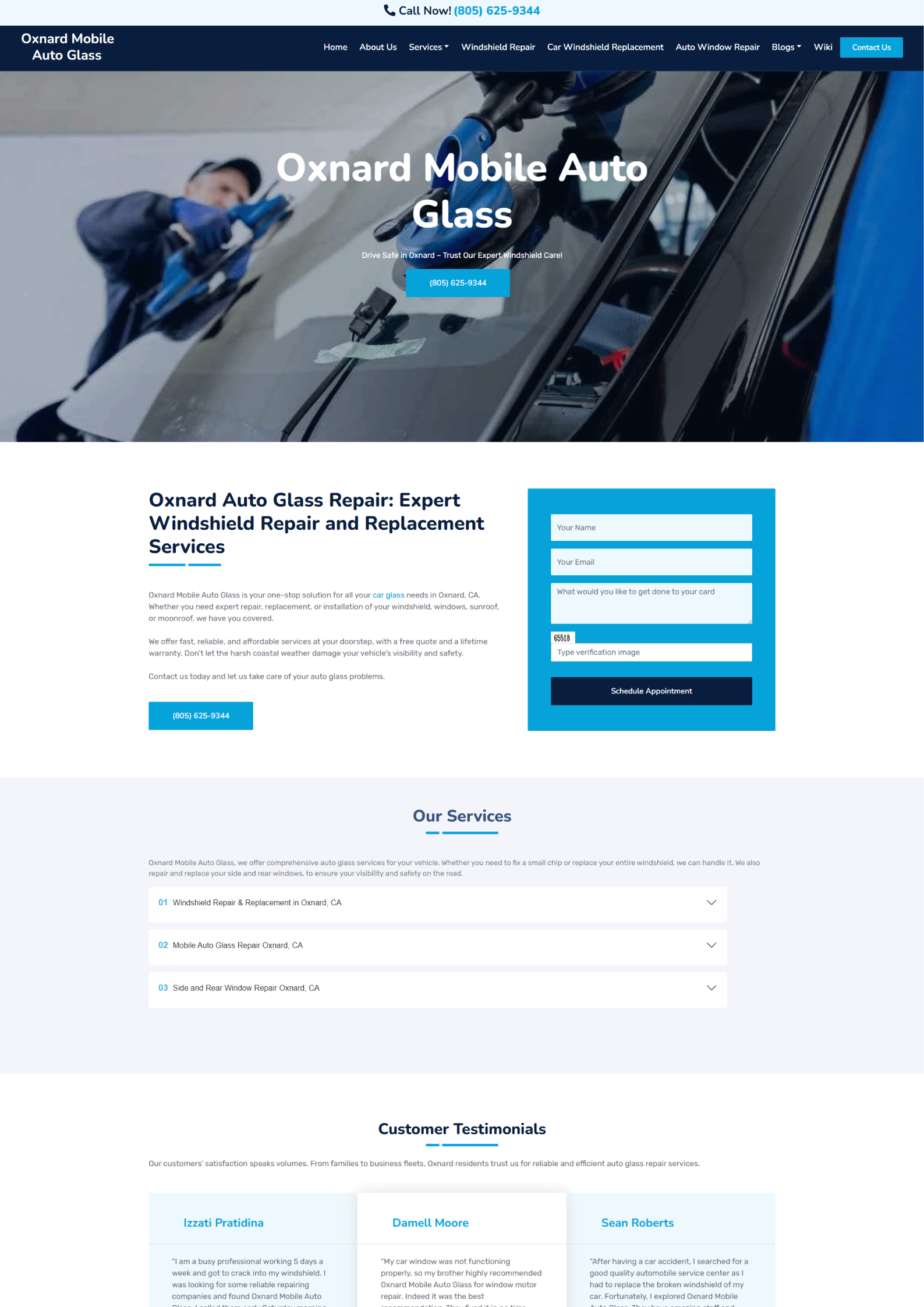 Oxnard Mobile Auto Glass project image