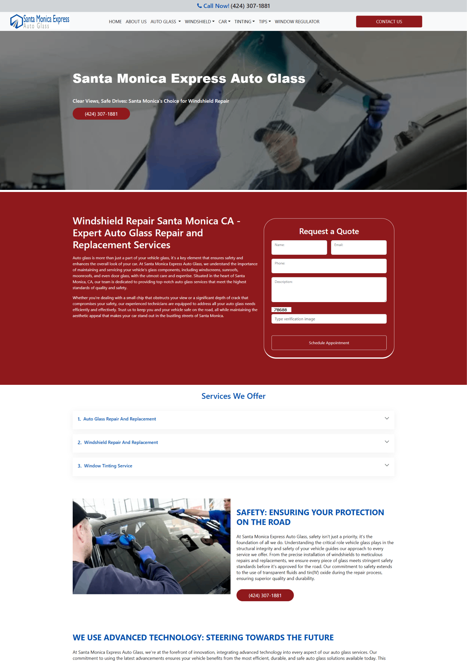 Santa Monica Express Auto Glass project image