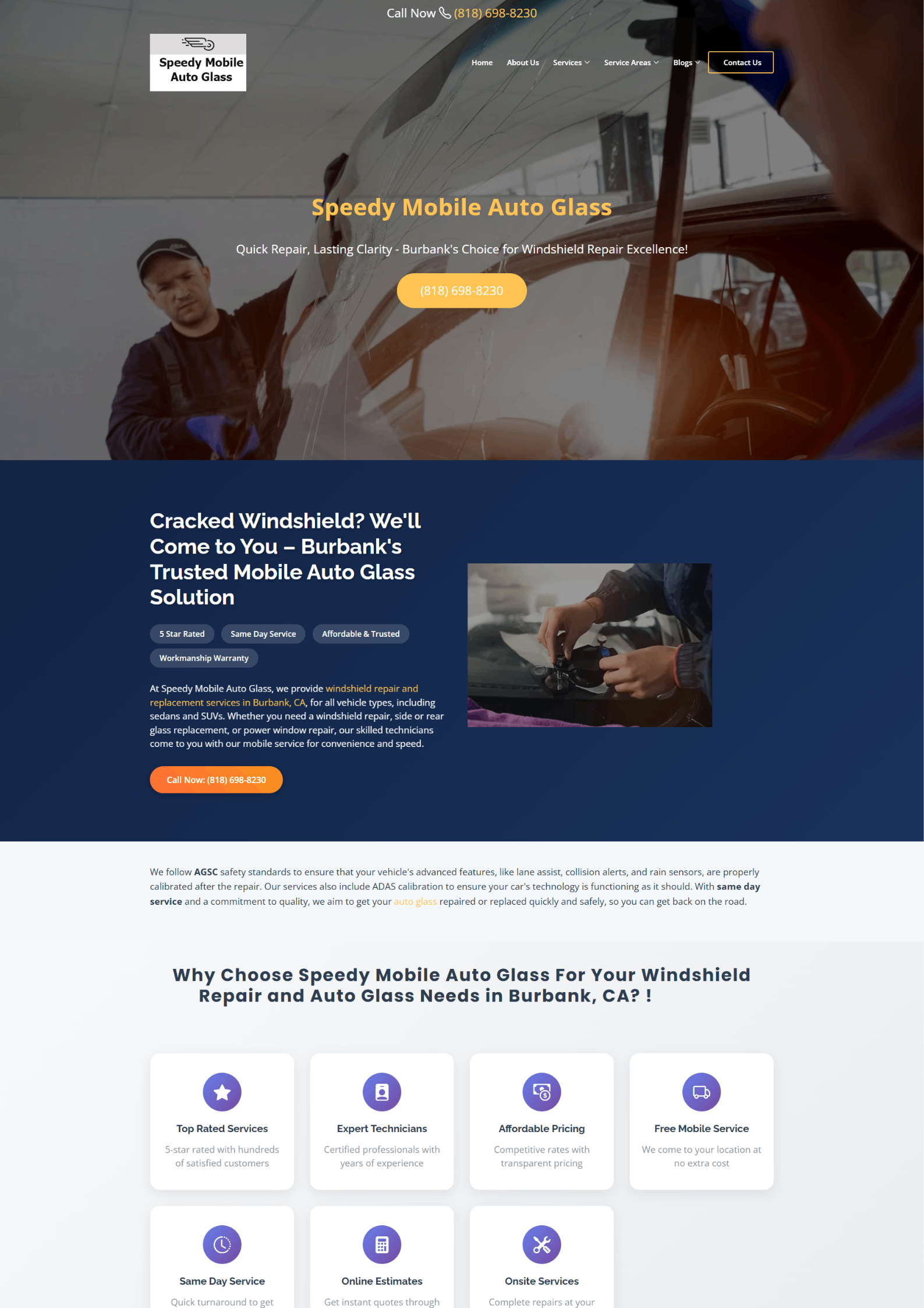 Speedy Mobile Auto Glass project image