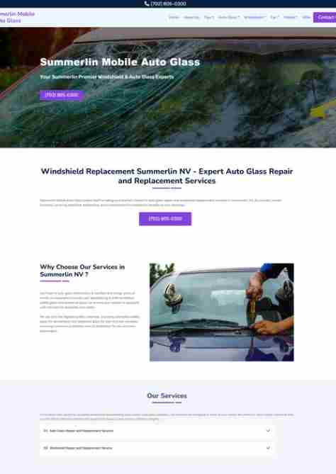 Summerlin Mobile Auto Glass project image