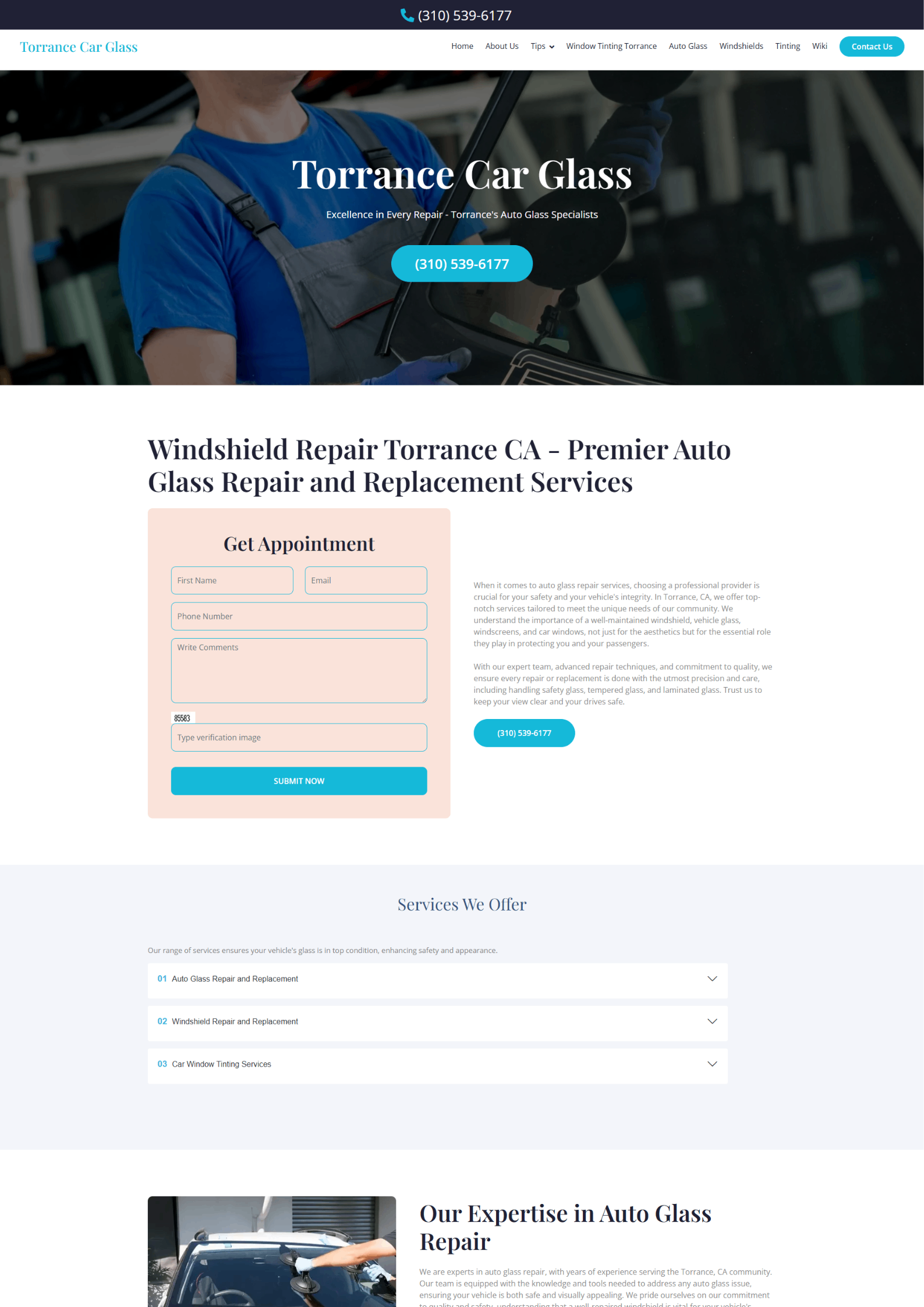 Torrance Car Glass project image