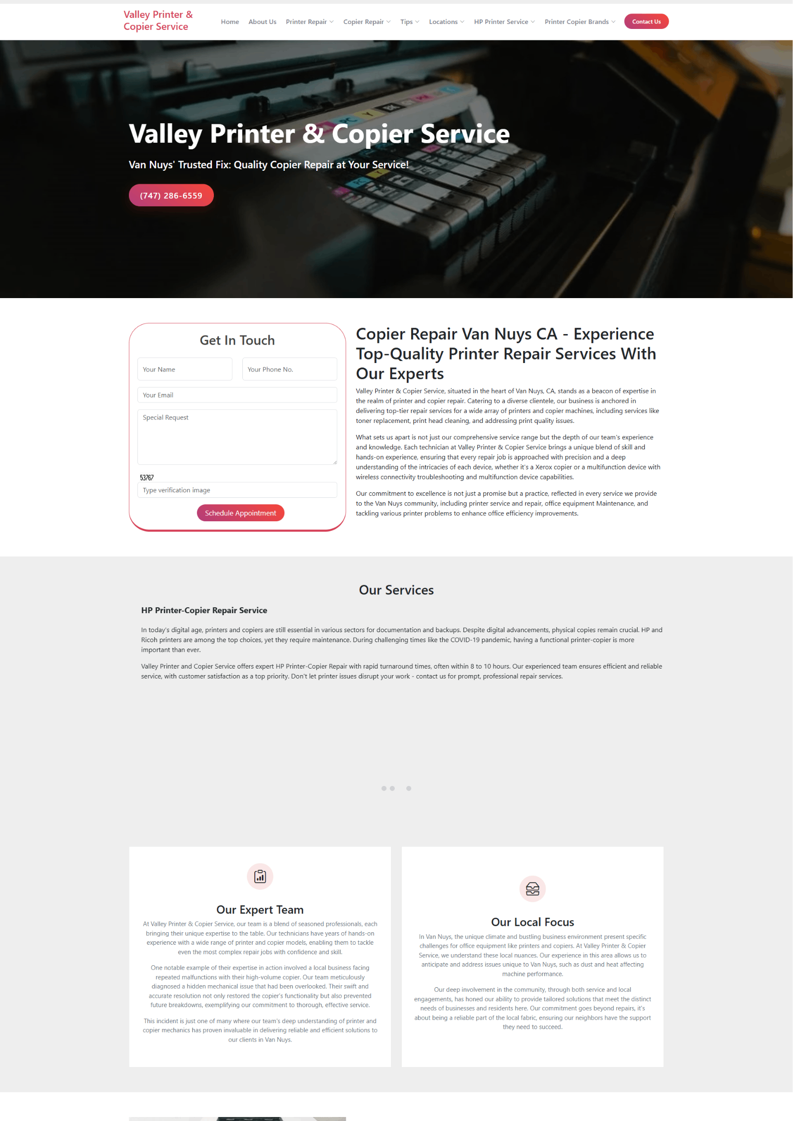 Valley Printer Copier Service project image